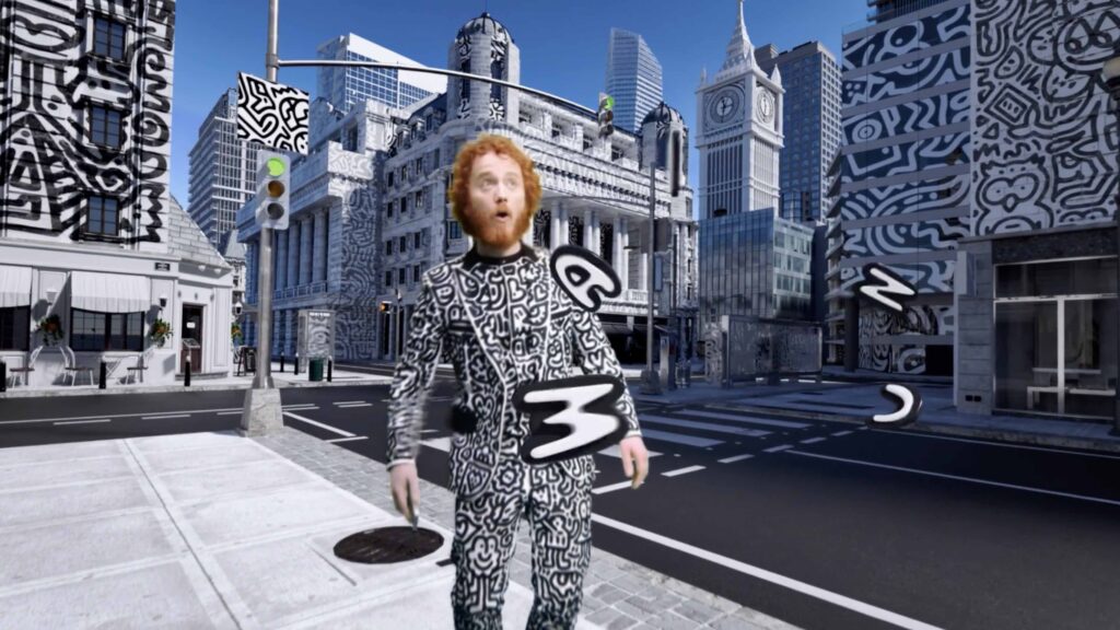 Brand collaboration art exhibition video production showcasing Mr Doodle working with TECNO Mobile, delivered by a creative agency for artists.